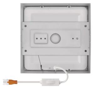 LED Stropní svítidlo LED/12,5W/230V 3000/3500/4000K 17x17 cm bílá