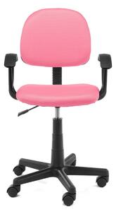 Ak furniture Dětská otočná židle FD-3 růžová
