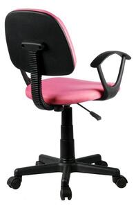 Ak furniture Dětská otočná židle FD-3 růžová
