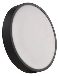 LED Stropní svítidlo LED/28,5W/230V 3000/3500/4000K pr. 30 cm černá