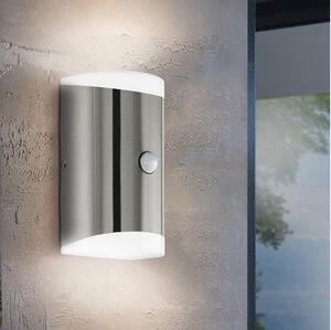 Eglo 75544-LED Venkovní nástěnné svítidlo se senzorem CARPINERA 2xGU10/4,6W/230V