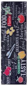 Hanse Home Collection koberce Běhoun Cook & Clean 105730 Black Multicolored ROZMĚR: 50x150