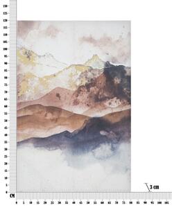 Malovaný obraz BROWN MOUNTAIN 80X3X120 cm