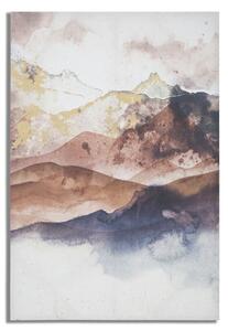 Mauro Ferretti Malovaný obraz BROWN MOUNTAIN 80X3X120 cm