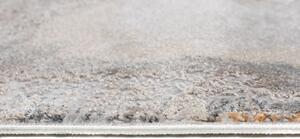 Makro Abra Moderní kusový koberec FEYRUZ S784A Mramor světle šedý Rozměr: 80x150 cm
