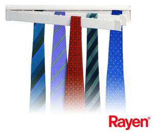 Plastový věšák na kravaty a opasky – Rayen