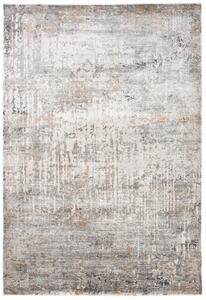 Makro Abra Moderní kusový koberec FEYRUZ S743B Abstraktní šedý Rozměr: 140x200 cm