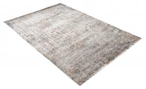 Makro Abra Moderní kusový koberec FEYRUZ S743B Abstraktní šedý Rozměr: 140x200 cm