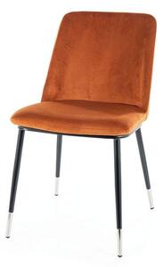 Jídelní židle JALL skořicová/černá