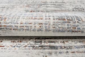 Makro Abra Moderní kusový koberec FEYRUZ S778C Abstraktní krémový Rozměr: 80x150 cm