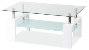 Konferenční stolek LASO 2 bílá