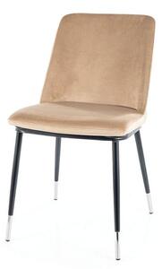 Jídelní židle JALL béžová/černá
