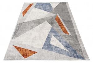Makro Abra Moderní kusový koberec FEYRUZ DP57A SCHRING světle šedý Rozměr: 120x170 cm