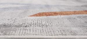 Makro Abra Moderní kusový koberec FEYRUZ DP57A SCHRING světle šedý Rozměr: 120x170 cm