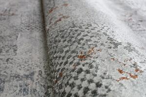 Makro Abra Moderní kusový koberec FEYRUZ S767B Abstraktní krémový Rozměr: 80x150 cm