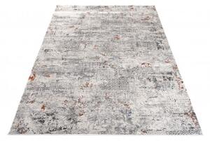 Makro Abra Moderní kusový koberec FEYRUZ S767B Abstraktní krémový Rozměr: 80x150 cm