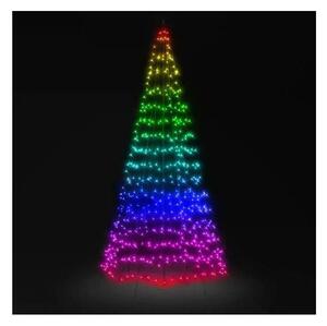 Twinkly TWP500SPP-BEU- LED RGBW Venkovní vánoční stromeček 450xLED 3m IP44 Wi-Fi