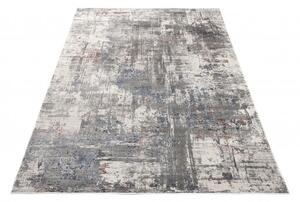 Makro Abra Moderní kusový koberec FEYRUZ S776B Abstraktní krémový Rozměr: 80x150 cm