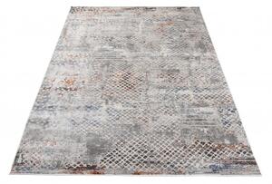 Makro Abra Moderní kusový koberec FEYRUZ S760D Abstraktní světle šedý Rozměr: 120x170 cm