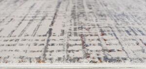 Makro Abra Moderní kusový koberec FEYRUZ S778B Abstraktní krémový Rozměr: 80x150 cm