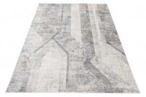 Makro Abra Moderní kusový koberec FEYRUZ AO86A světle šedý Rozměr: 80x150 cm
