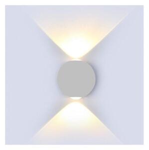 LED Venkovní nástěnné svítidlo LED/6W/230V 3000K IP65 šedá
