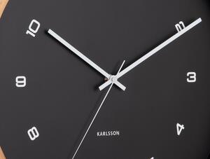 Designové nástěnné hodiny 5938BK Karlsson 41cm