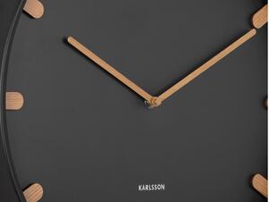 Designové nástěnné hodiny 5942BK Karlsson 40cm