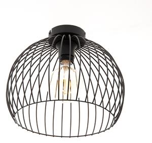 Moderní závěsná lampa černá - Koopa