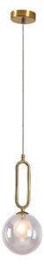 RABALUX 72303 Rosehip závěsné svítidlo D150mm 1xG9 champagne, vícebarevná