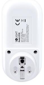 Solight DT28 - Chytrá zásuvka s měřičem spotřeby el. energie 230V Wi-Fi Tuya