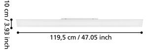Eglo 98025 - LED Panel SALOBRENA 1 LED/40W/230V bílá