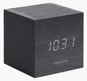 LED budík's USB portem Cube