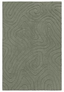 Jotex Zelený bavlněný koberec SHIV 200 x 300 cm