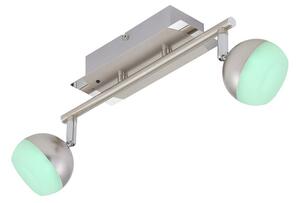 Briloner 2040-022 - LED RGB Stmívatelné bodové svítidlo 2xLED/3,3W/230V + DO