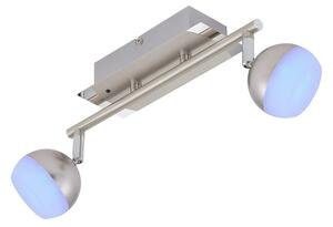 Briloner 2040-022 - LED RGB Stmívatelné bodové svítidlo 2xLED/3,3W/230V + DO