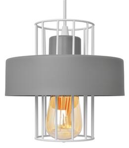 Lustr na lanku VOLTA 2xE27/15W/230V šedá
