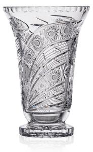 Bohemia Crystal Ručně broušená váza Kometa 255mm