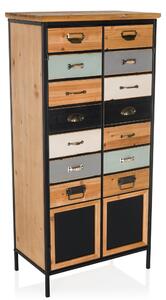 Hjh LIVING Komoda CONTINENTO HIGH Příborník 123,0 x 60,0 x 34,0 cm