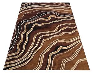 Makro Abra Kusový koberec BCF Alfa 08 hnědý Rozměr: 60x100 cm