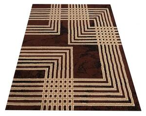 Makro Abra Kusový koberec BCF Alfa 07 hnědý Rozměr: 180x250 cm