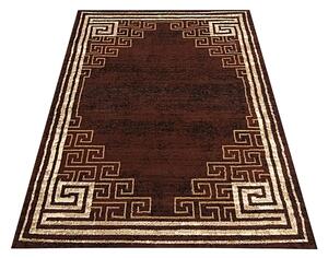 Makro Abra Kusový koberec BCF Alfa 10 hnědý Rozměr: 120x170 cm