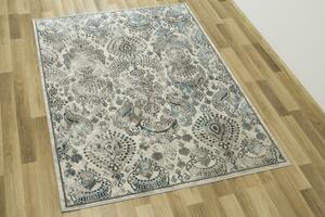 Makro Abra Moderní kusový koberec Versage 2301A šedý / bílý Rozměr: 160x230 cm