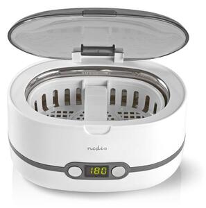Nedis JECL110WT - Ultrazvuková čistička 50W/230V 0,6 l