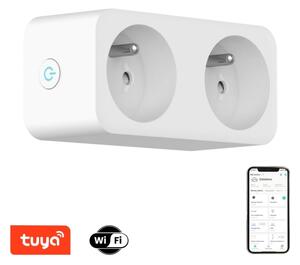 Immax NEO 07751L - Chytrá rozbočovací zásuvka NEO LITE 2x16A/230V Wi-Fi Tuya