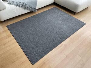 Vopi | Kusový koberec Matera antraciet - 1 m2 bez obšití