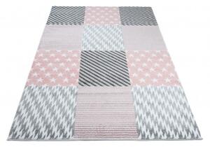 Makro Abra Kusový koberec 1114A A7C LUX VERSO 12 vícebarevný Rozměr: 140x190 cm