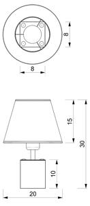 Stolní lampa SODER 1xE27/60W/230V