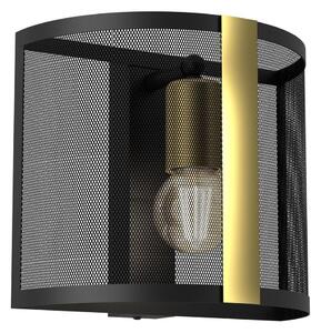 Nástěnné svítidlo KAGA 1xE27/60W/230V černá/zlatá