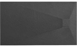 Rea - Sprchová vanička Magnum - černá - 120x80 cm